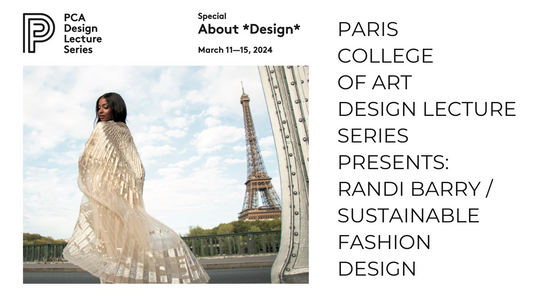 PCA Talks x About Design Week present Alumna & Fashion Designer Randi Barry