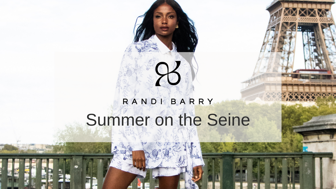 Elevate Your Wardrobe with Ethical Elegance: Introducing Randi Barry's Sustainable Fashion Collection: Summer on the Seine