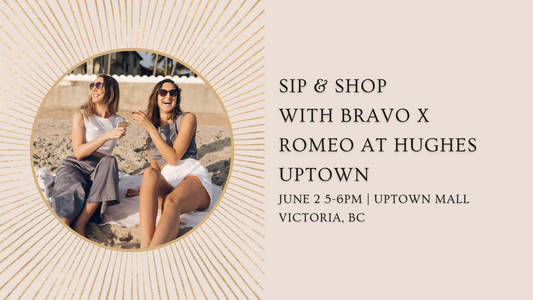 Sip & Shop. Unveiling the Epitome of Beachside Chic: RSVP for the Bravo x Romeo Resort Wear Launch in Canada!