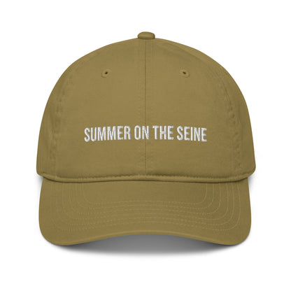 Summer on the Seine Embroidered Dad Hat